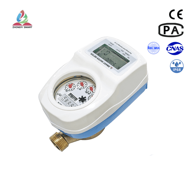 Single Flow Valve Control Smart Water Meter DN15-25