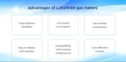 Advantages of LoRaWAN Gas Meters