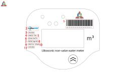 Interpretation of water meter nameplate parameters